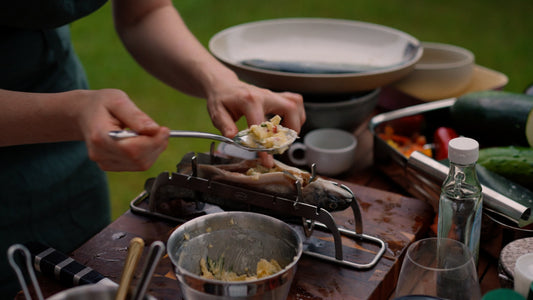 Fleisch und Fisch einfach Grillen