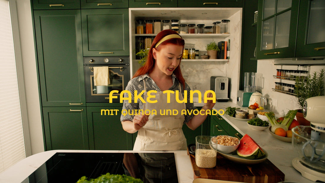 Wassermelonen-„Tuna“- Salat