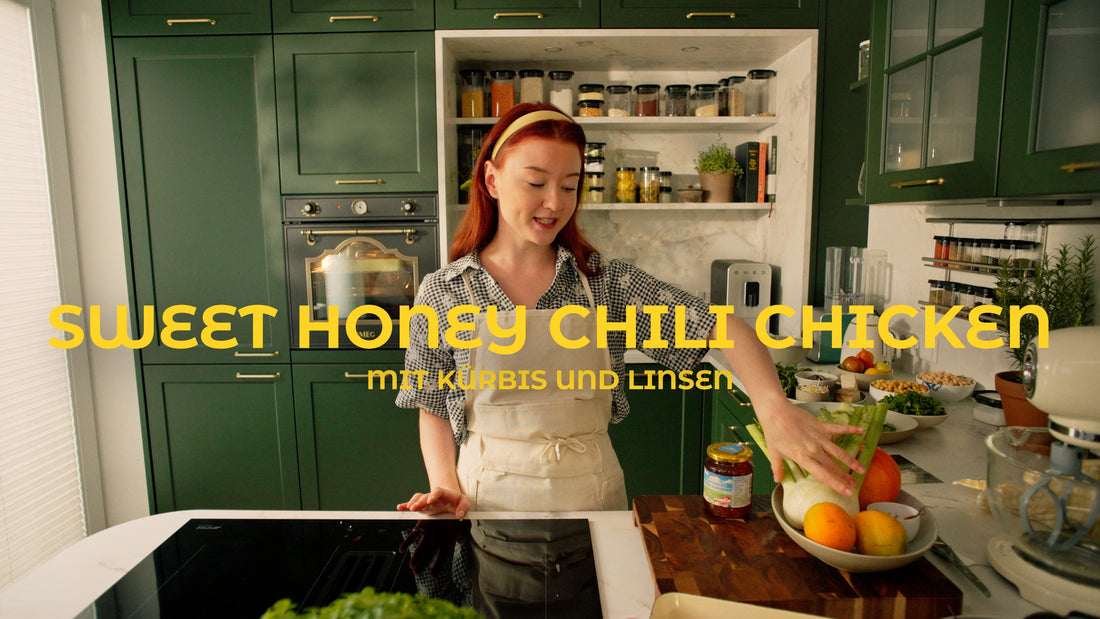 Sweet Honey Chili Chicken Salat – gesunder Mealprep-Lunch