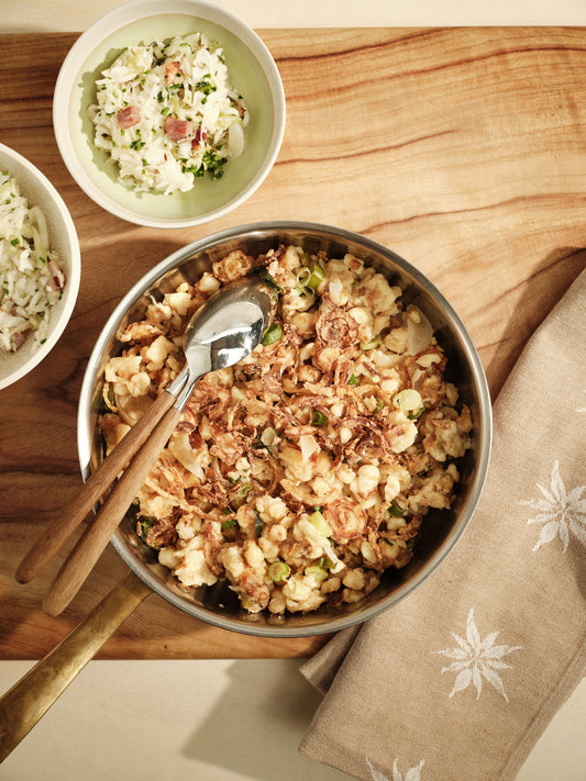 Tiroler Käsespätzle Rezept – so gelingen sie wirklich | Hey' Viktoria
